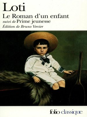 cover image of Le roman d'un enfant suivi de Prime jeunesse